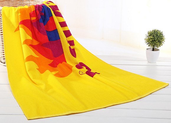 Microfiber Reactive Printing Beach Towel